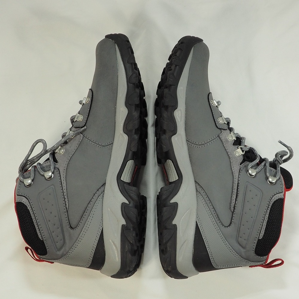 Columbia Boots Mens 13 Grey Newton Ridge Hiking Trail Trekking Omnigrip Lug Sole - Picture 6 of 10